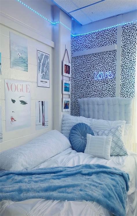 Blue Aesthetic Blue Bedroom Decor Blue Room Decor Light Blue Rooms