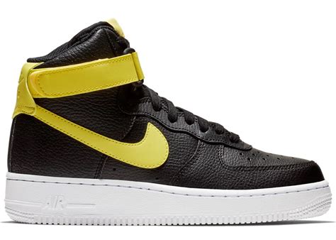 Nike Air Force 1 High Black Yellow Pulse (W) - 334031-014