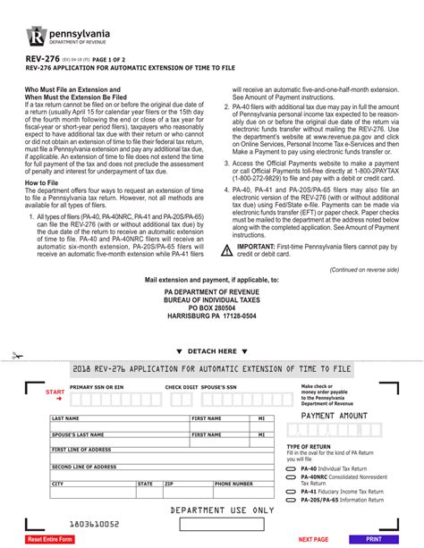 Form Rev 276 Fill Out Sign Online And Download Fillable Pdf