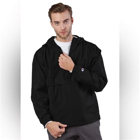 Champion Jackets And Coats Champion Stadium Gear Stackable Rain Coat