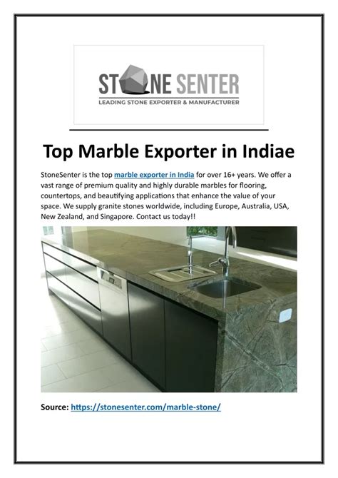 Ppt Top Marble Exporter In India Powerpoint Presentation Free