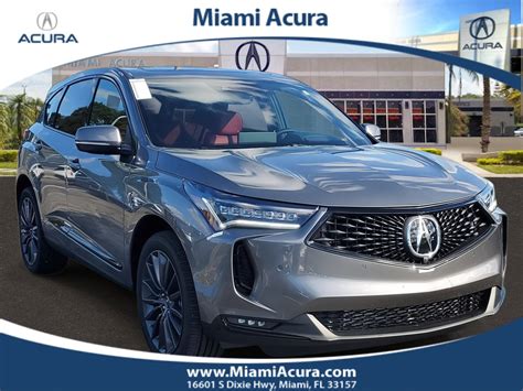 New 2024 Acura RDX W A Spec Advance Package Sport Utility In Miami