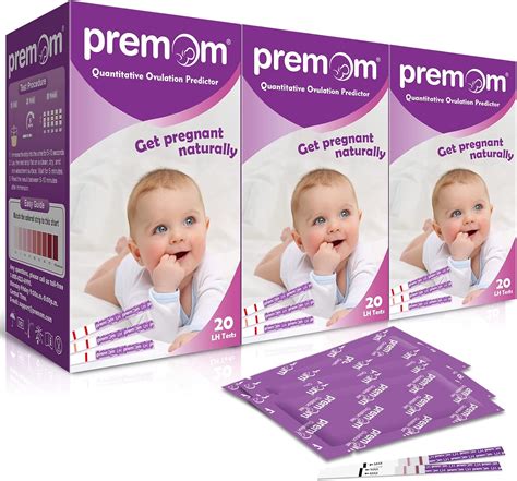 Premom Quantitative Ovulation Test StripsOvulation Predictor Kit With