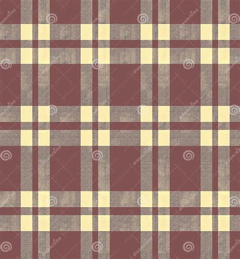 Lumberjack Plaid Flannel Texture Seamless Pattern Repeat Design Textile Stock Illustration