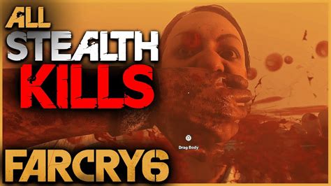 FAR CRY 6 All Stealth Kills These Are BRUTAL YouTube