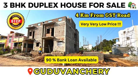 3 BHK Duplex House Very Low Price Modern House For Sale In Chennai