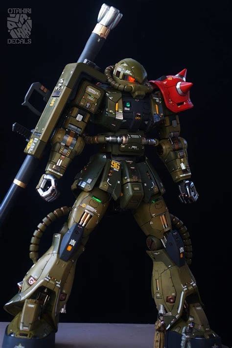 Zaku Ii Custom Painted By Chessanova Wirabuana Gundam Model Gundam