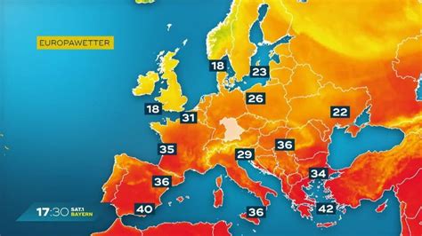 Das Bayern Wetter Am Juli Kommt Der Sommer Wieder Sat