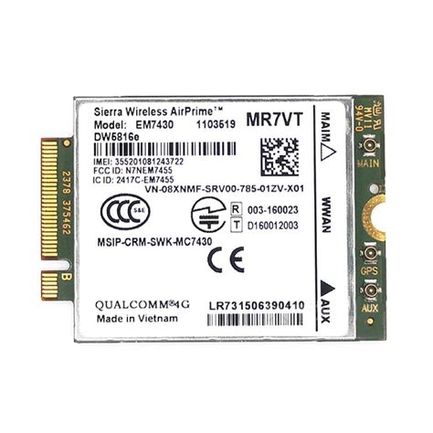 Mua Module WWAN Card EM7430 DW5816e Professional Mini LTE NGFF WWAN M2