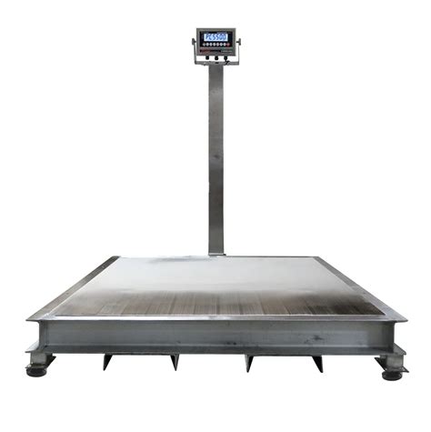 Portable Floor Scale Frame Stainless Steel Prime USA Scales