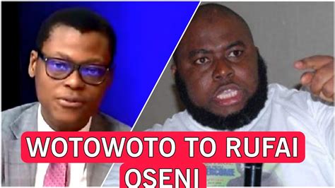 E Don Red Asari Dokubo Gives Wotowoto To Rufai Oseni Youtube