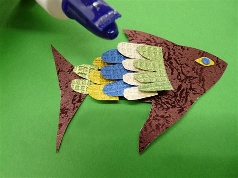 Fische Basteln Aus Papier Bastelidee Für Kinder