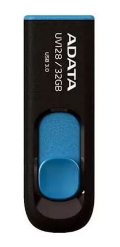 Pzs Memorias Flash Adata Uv Gb Usb Negro Azul V Meses Sin