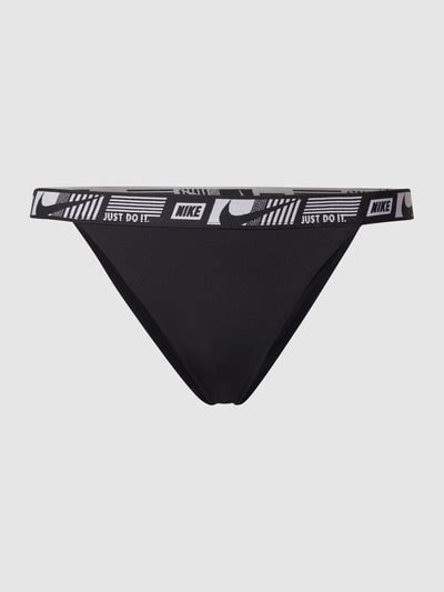 Kup Online Nike Training Figi Bikini Z Detalami Z Logo Czarny