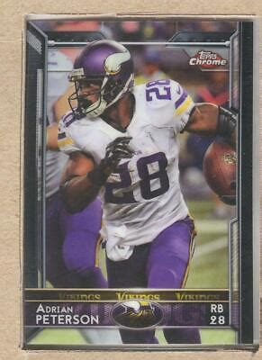 Adrian Peterson Topps Chrome Ebay