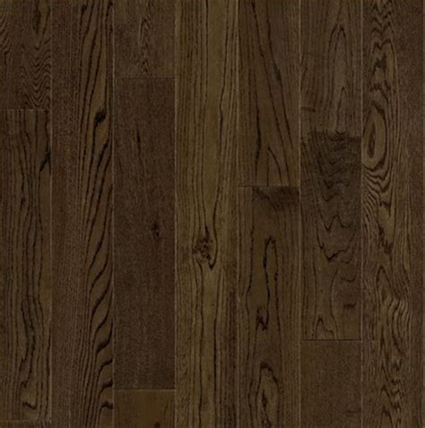 Dark Brown Engineered Wooden Flooring For Residential Surface Finish