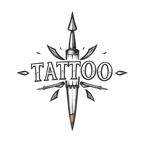 Tattoo Artist Logo Design Premium Ai Generated Image