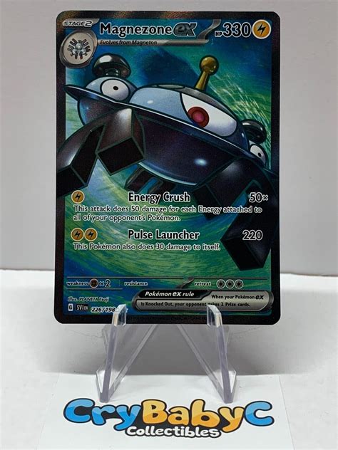 Pokemon Magnezone Ex Base Set Scarlet Violet Ultra Rare Full