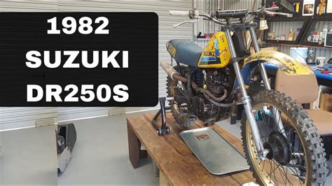 Suzuki Dr250s 1982 Youtube