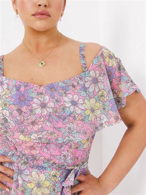 Plus Size Wholesale Clothing By Simply Be Simplybe Pink Floral