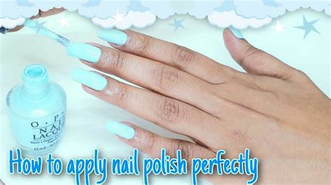 How To Apply Nail Polish Perfectly മലയാളം Youtube