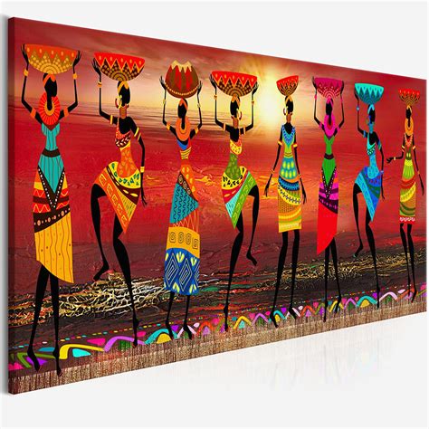 African Women Dancing Oil Painting CJdropshipping