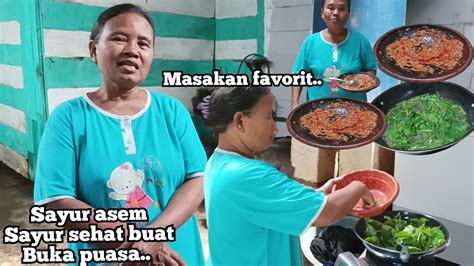 Masakan Favorit Keluarga Sayur Asem Sambel Tomat Youtube