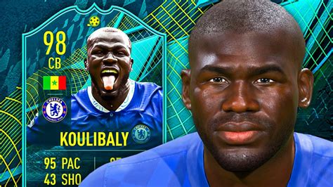 BETTER THAN VARANE 98 Moments Koulibaly Player Review FIFA 22