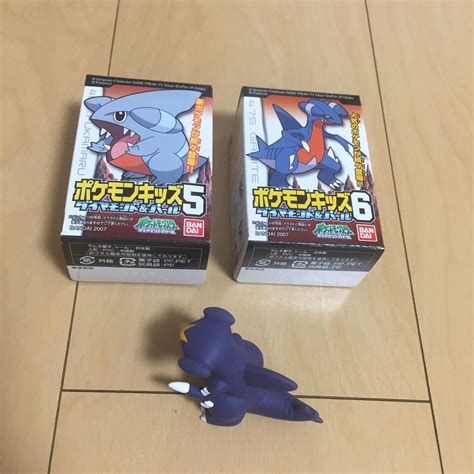 ポケモンキッズ 468 フカマル 475 ガバイト 未開封 と おまけ ガブリアス 中古品 ポケモン フィギュア ポケットモンスターの落札