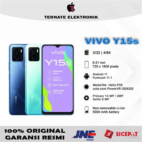 Jual Vivo Y S Ram Gb Garansih Resmi Vivo Tahun Shopee