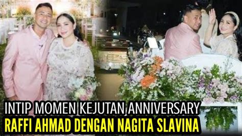 Rayyanza Kasih Kejutan Anniversary Raffi Ahmad Dan Nagita Netizen