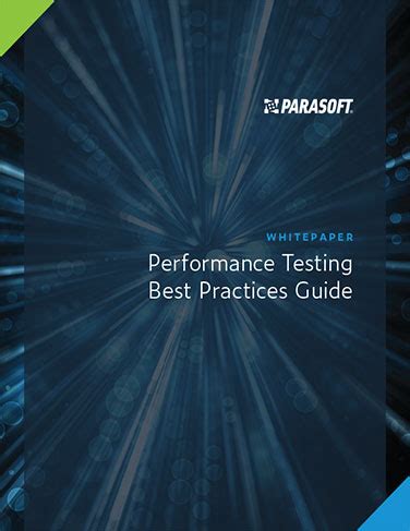 Performance Testing Best Practices Guide