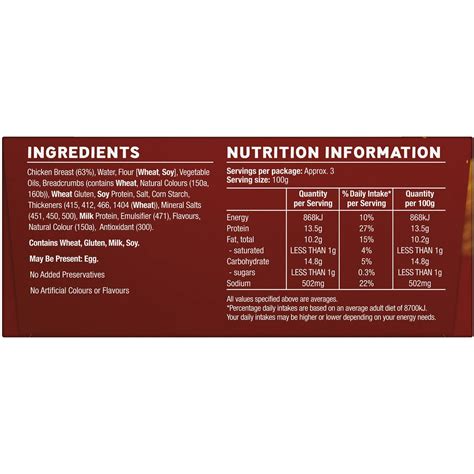 Ingham S Super Crunch Boneless Chicken Breast Pieces 300g Woolworths