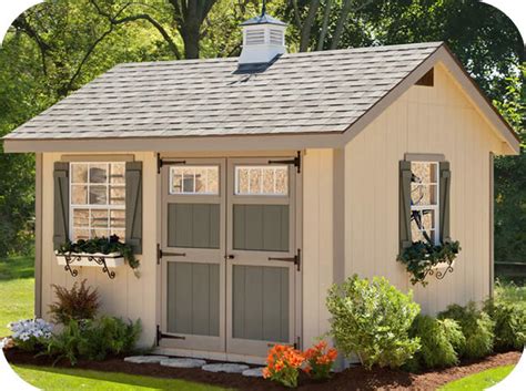 Ez Fit Heritage 10x12 Wood Storage Shed Kit Ezheritage1012