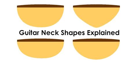 Guitar Neck Shapes & Fretboard Radius Explained - Guitar Gear Finder