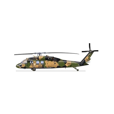 Italeri Maquette Helicoptere Uh Black Hawk Night Raid