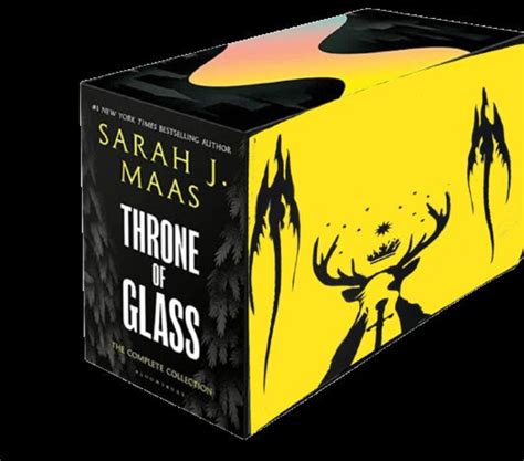 Throne Of Glass Sarah J Maas Custom Sprayed Edges Book Set Etsy Canada