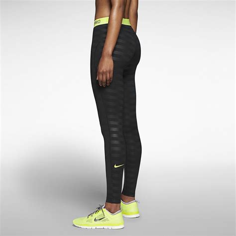 Nike Pro Hyperwarm Embossed Womens Training Tights Nike Store