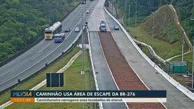 Meio Dia Paran Foz Do Igua U Caminh O Usa Rea De Escape Da Br