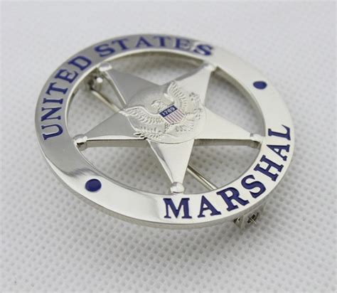 Usms Us Marshal Federal Court Law Enforcement Badge Replica Movie Prop