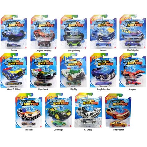 Carrinho Hot Wheels Muda De Cor Color Shifters Mattel Original Shopee Brasil
