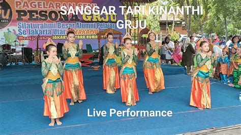 Sanggar Tari Kinanthi Live Performance Tari Lirr Ilir Youtube