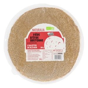 Naturalia 6 Galettes de Blé Noir Bio 300G Naturalia Courses en ligne