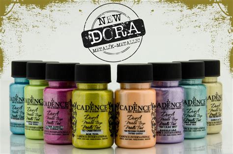 Cadence Dora Metallic Paint Ml Decorative Acrylic Metallic Etsy