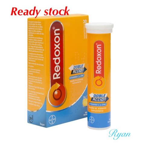 Redoxon Vitamin C Zinc 1000mg 30s Shopee Malaysia