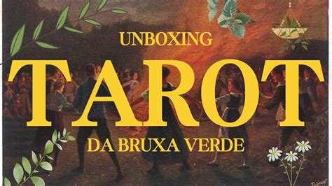 Unboxing Tarot Da Bruxa Verde YouTube