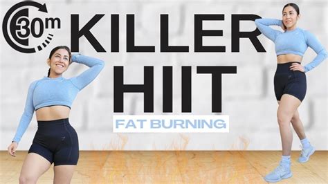 30 MIN SUPER SWEATY HIIT Full Body Workout No Equipment No Repeat