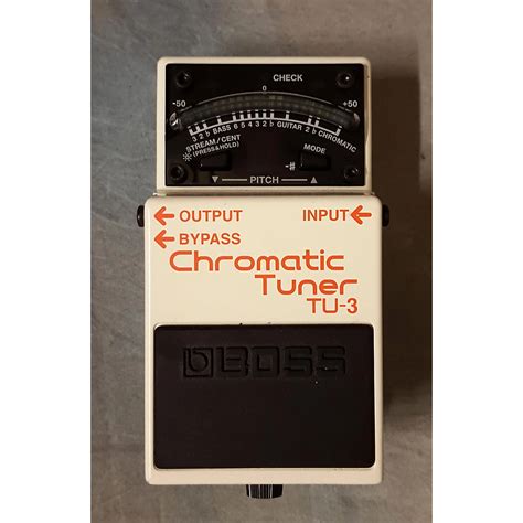 Used Boss TU3 Chromatic Tuner Pedal | Guitar Center