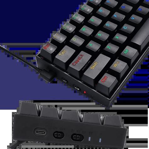 Redragon K Pro Draconic Compact Rgb Wireless Mechanical Keyboard