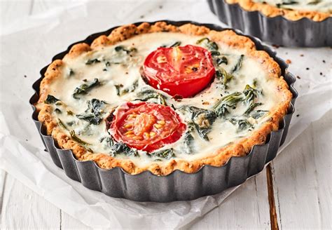 Recept Špenátový quiche ReceptyOnLine cz kuchařka recepty a